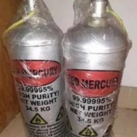 Buy Red Liquid Mercury Online, Red Liquid Mercury 99.99% 1